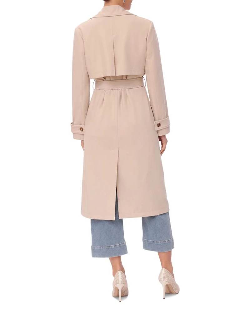 Double Breasted Relaxed Trench Coat