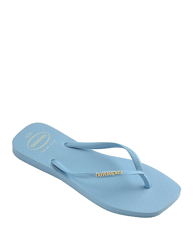 havianas Women's Slim Square Logo Flip-Flops