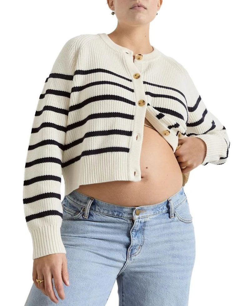 The Maternity Mini Cocoon Marlow Cardigan