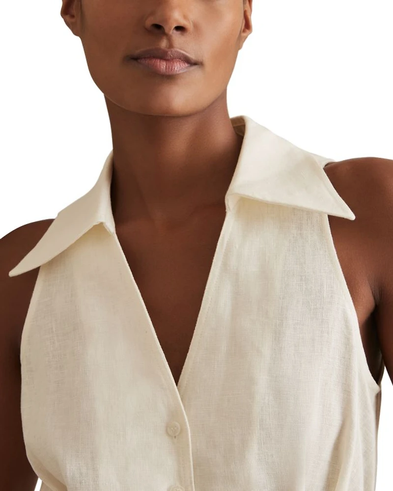 Anjie Linen Romper