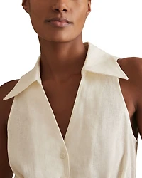 Anjie Linen Romper