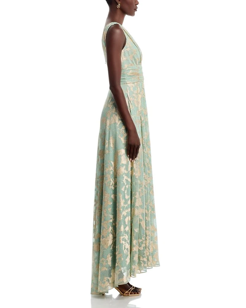 Crinkle Foil Dress - Exclusive