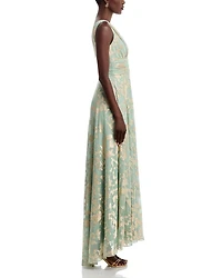 Crinkle Foil Dress - Exclusive