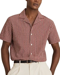 Tower Short Sleeve Printed Camp Shirt