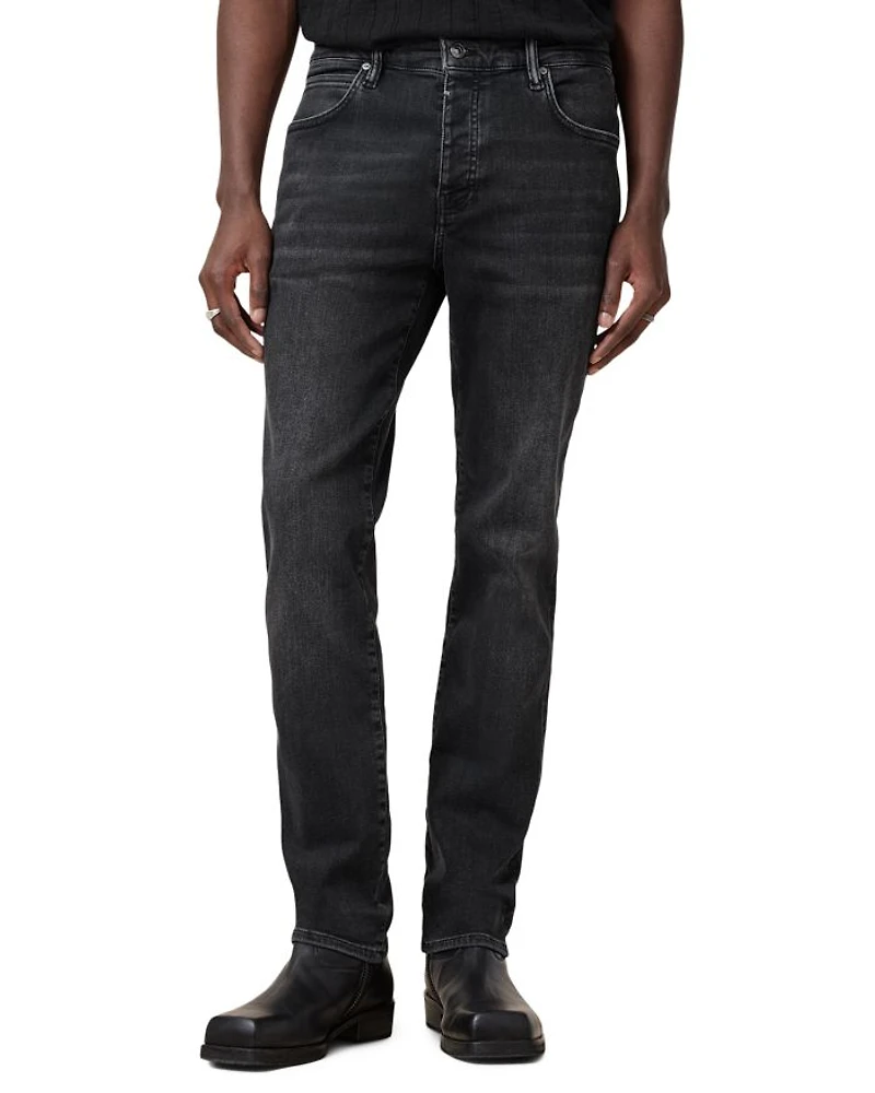 Sid Regular Fit Jeans Washed Black