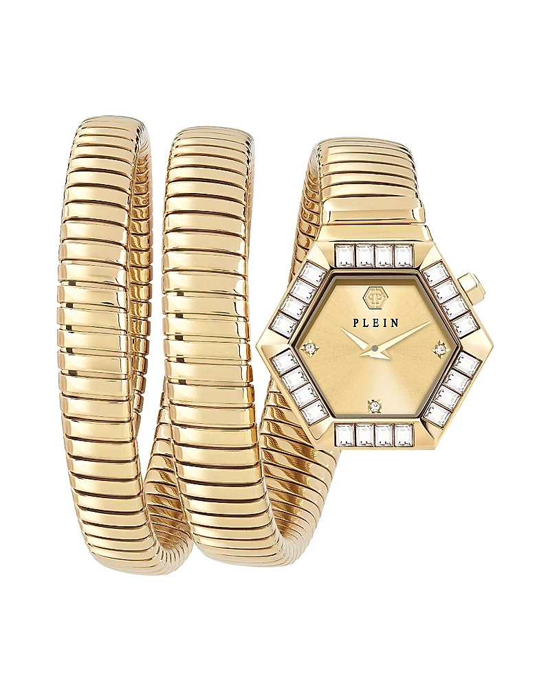 Philipp Plein $nake Hexagon Watch, 28mm