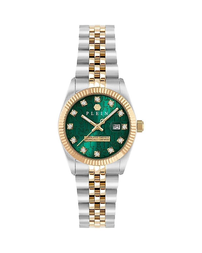 Philipp Plein Date Superlative Watch, 28mm