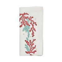 Kim Seybert Coral Spray Napkin