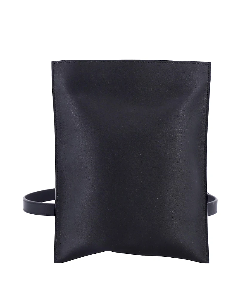 Pre-Owned Hermes Pochenplus Sling Wallet Leather