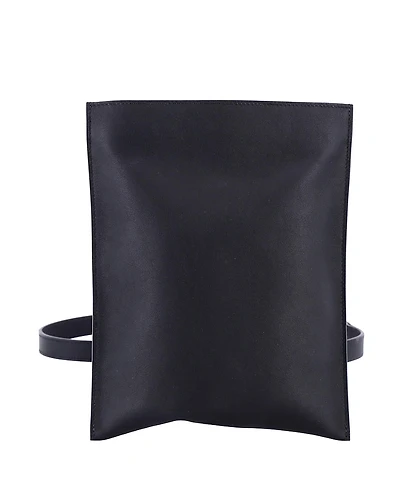 Pre-Owned Hermes Pochenplus Sling Wallet Leather