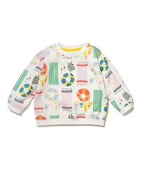 Mon Coeur Unisex Recycled Cotton Beach Sweatshirt - Baby