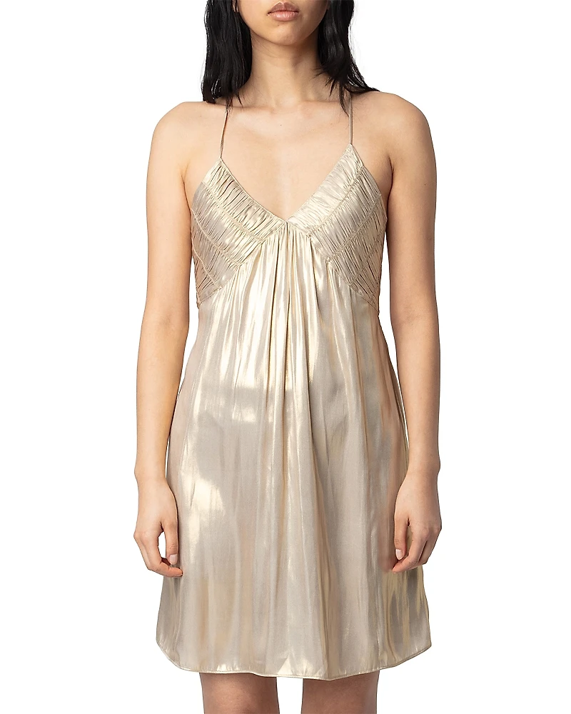 Zadig & Voltaire Rayonna Satin Dress