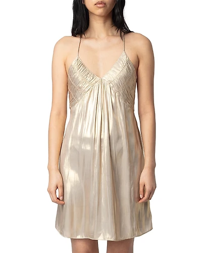 Zadig & Voltaire Rayonna Satin Dress