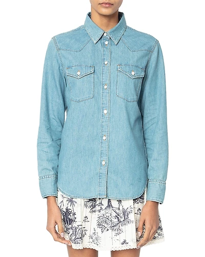 Zadig & Voltaire Thelma Denim Shirt