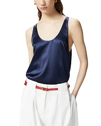 Crazy Canottiera Satin Top