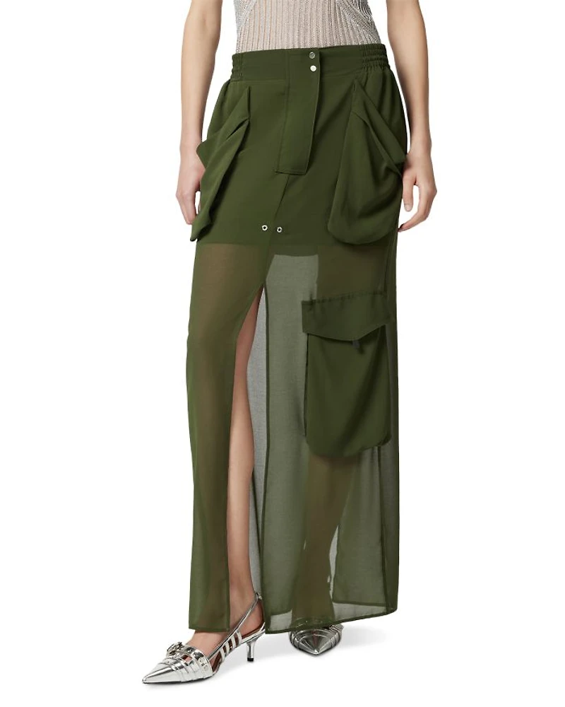 Invece No Gonna Georgette Skirt
