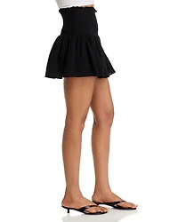 Zoe Eyelet Mini Skirt