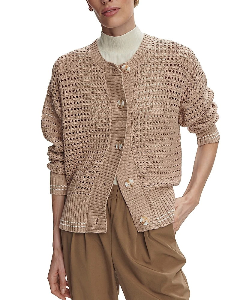 Varley Kris Relaxed Knit Cardigan