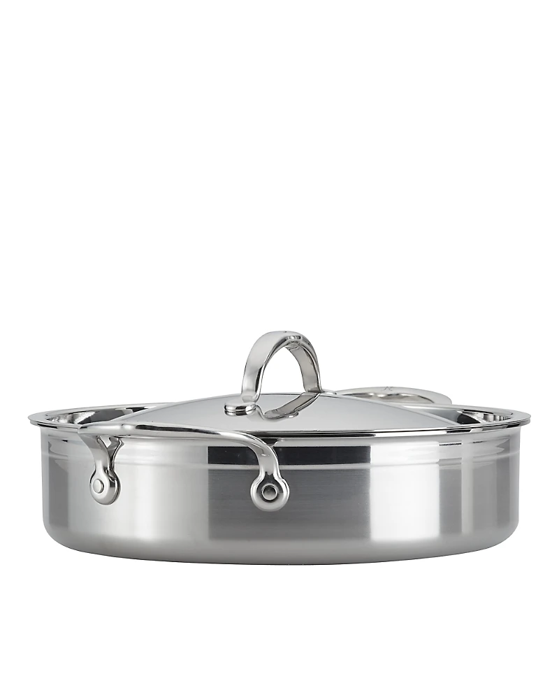 Hestan ProBond 3.5 Quart Forged Stainless Steel Sauteuse with Lid