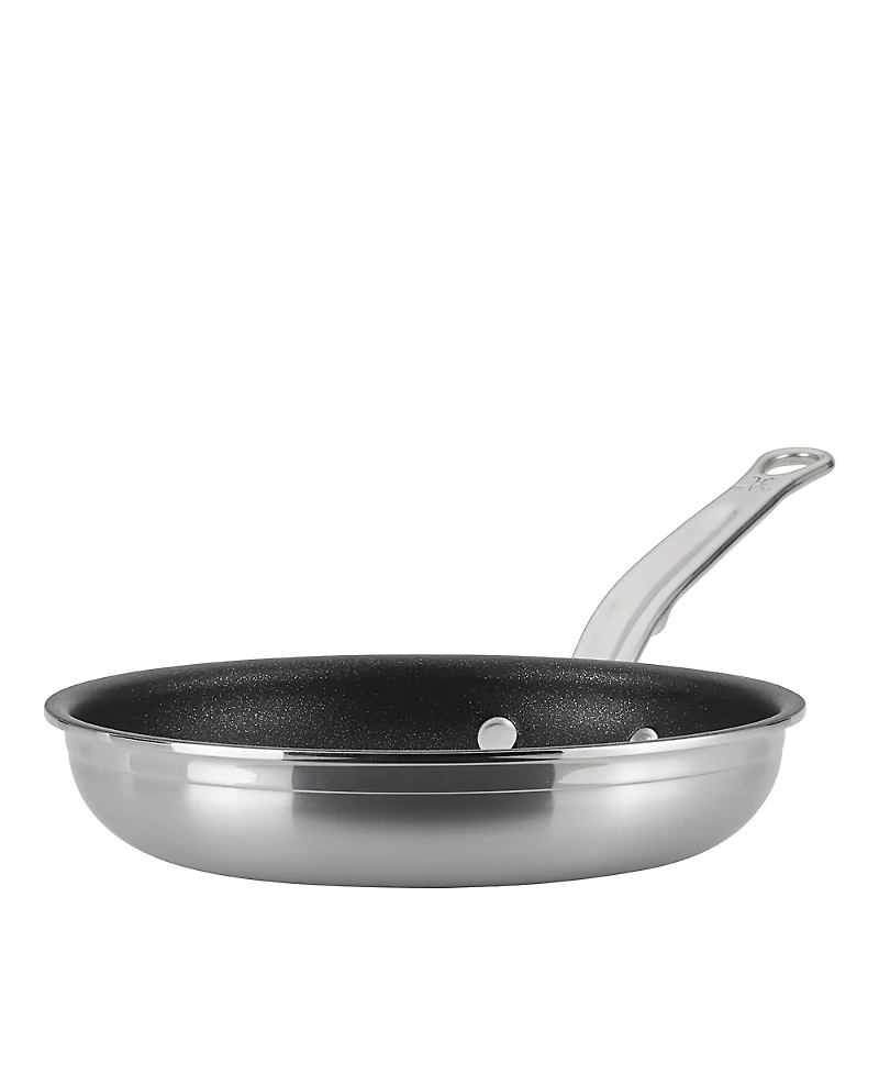 ProBond Forged Professional Clad Stainless Steel Skillet with Titum Nonstick