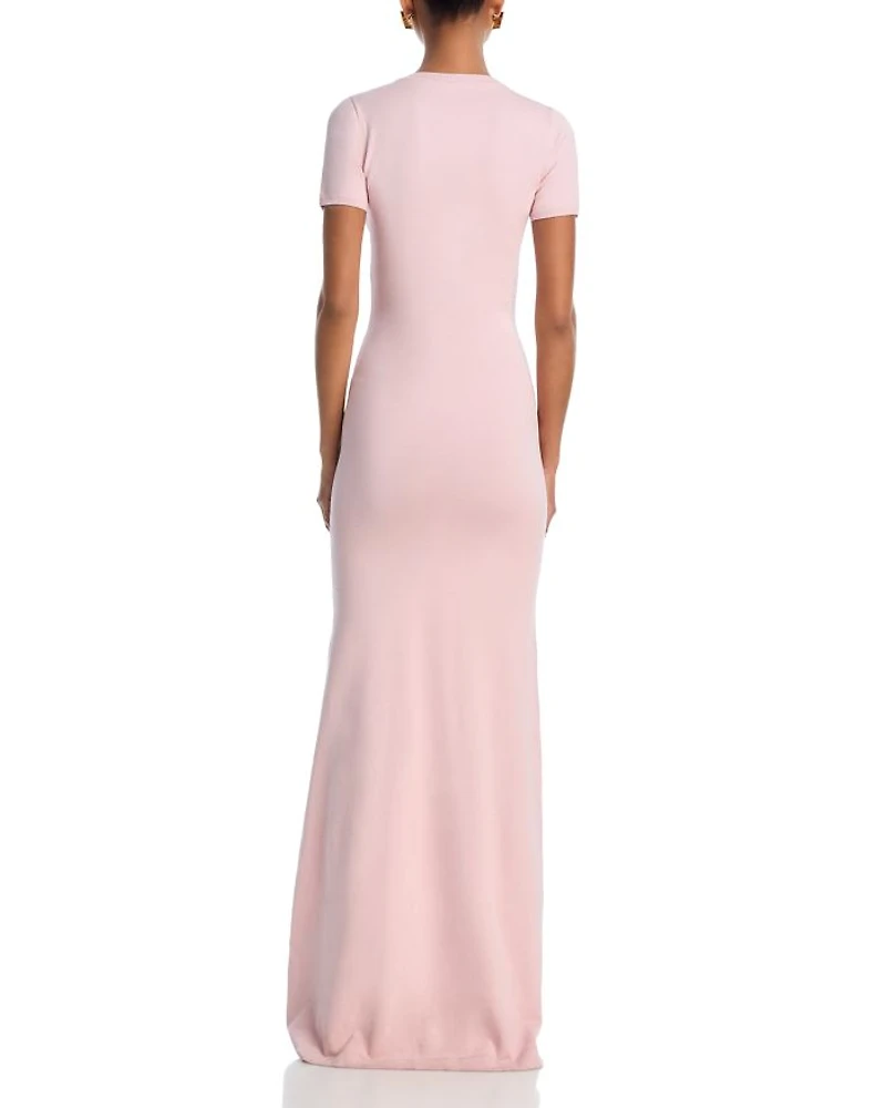 Short Sleeve Knit Dress