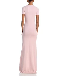 Short Sleeve Knit Dress