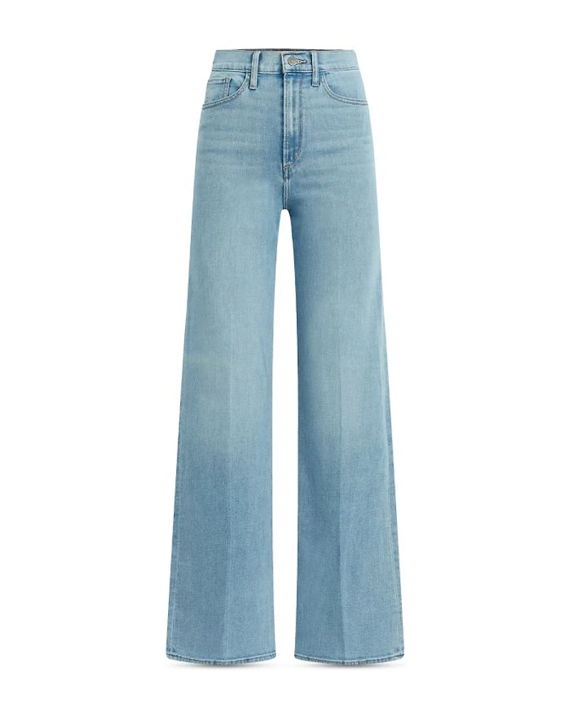 Petite The Mia High Rise Wide Leg Jeans Riveting