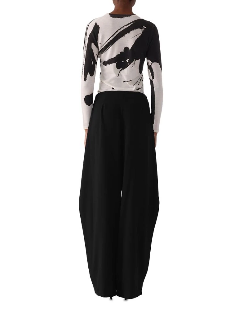 Straight Overlap Pants