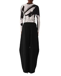 Straight Overlap Pants