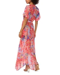 Puff Sleeve Maxi Dress