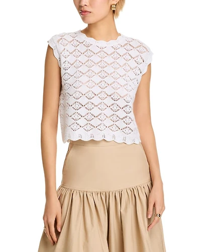 Sage Crochet Top - Exclusive