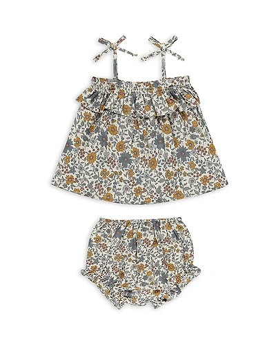 Rylee + Cru Girls' Ruffle Swing Top & Bloomers Set - Baby