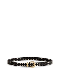 Flat Studded Western Belt