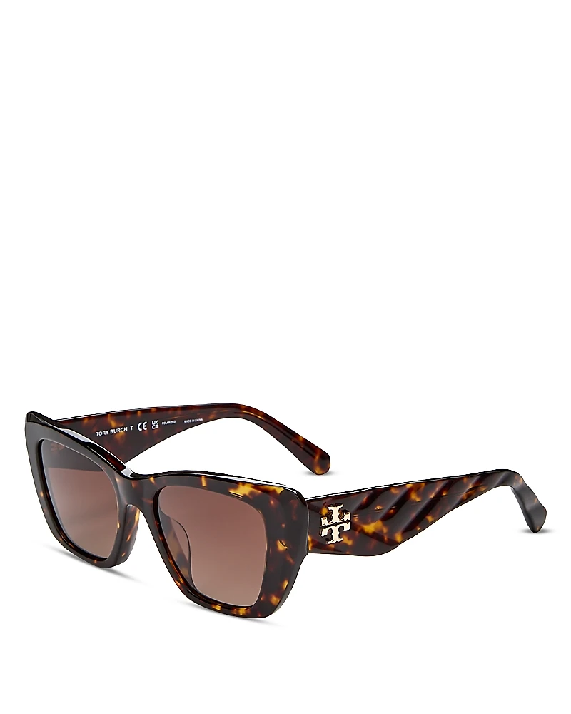 Tory Burch Cat Eye Sunglasses, 52mm