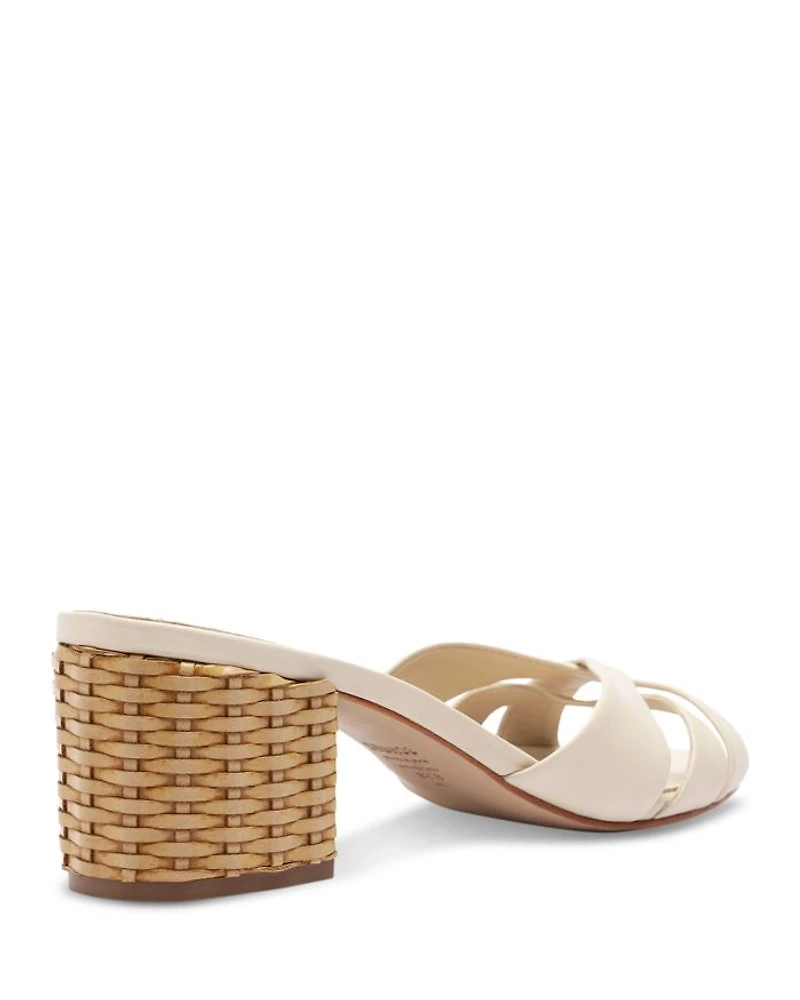 Women's Keefa Straw Heel Sandals