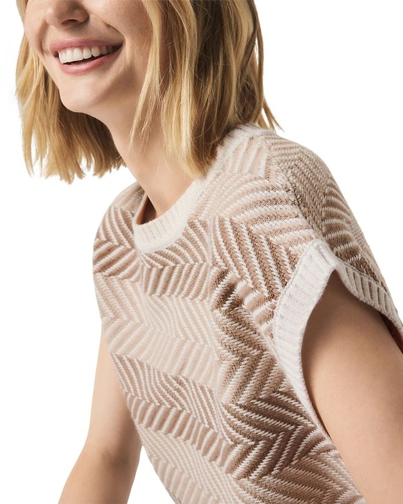 Mary Kate Cap Sleeve Sweater