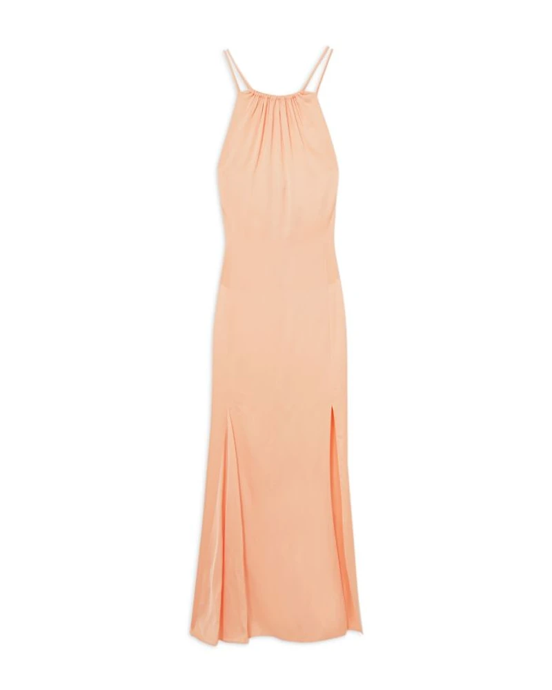 Tallie Satin Halter Dress