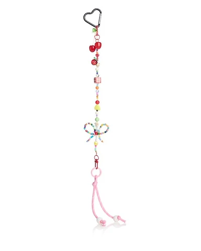 Bow Beaded Bag Charm - Exclusive