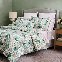 Pomegranate Linen Euro Sham - Exclusive