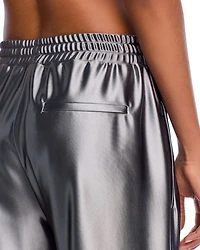 Metallic Track Pants