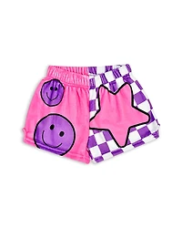 Iscream Girls' Check It Out Plush Shorts - Little Kid, Big Kid