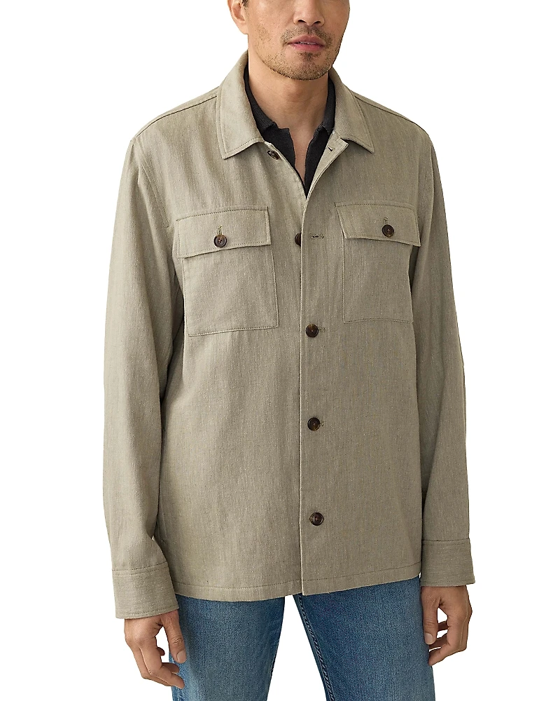 Faherty Movement Shirt Jacket