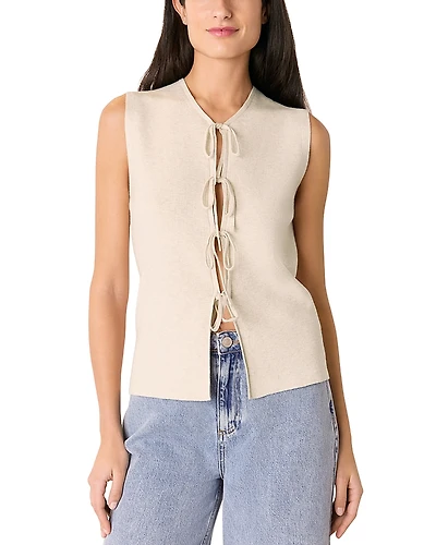 Whistles Tie Front Tank