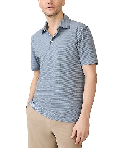 Faherty Movement Short Sleeve Polo Shirt