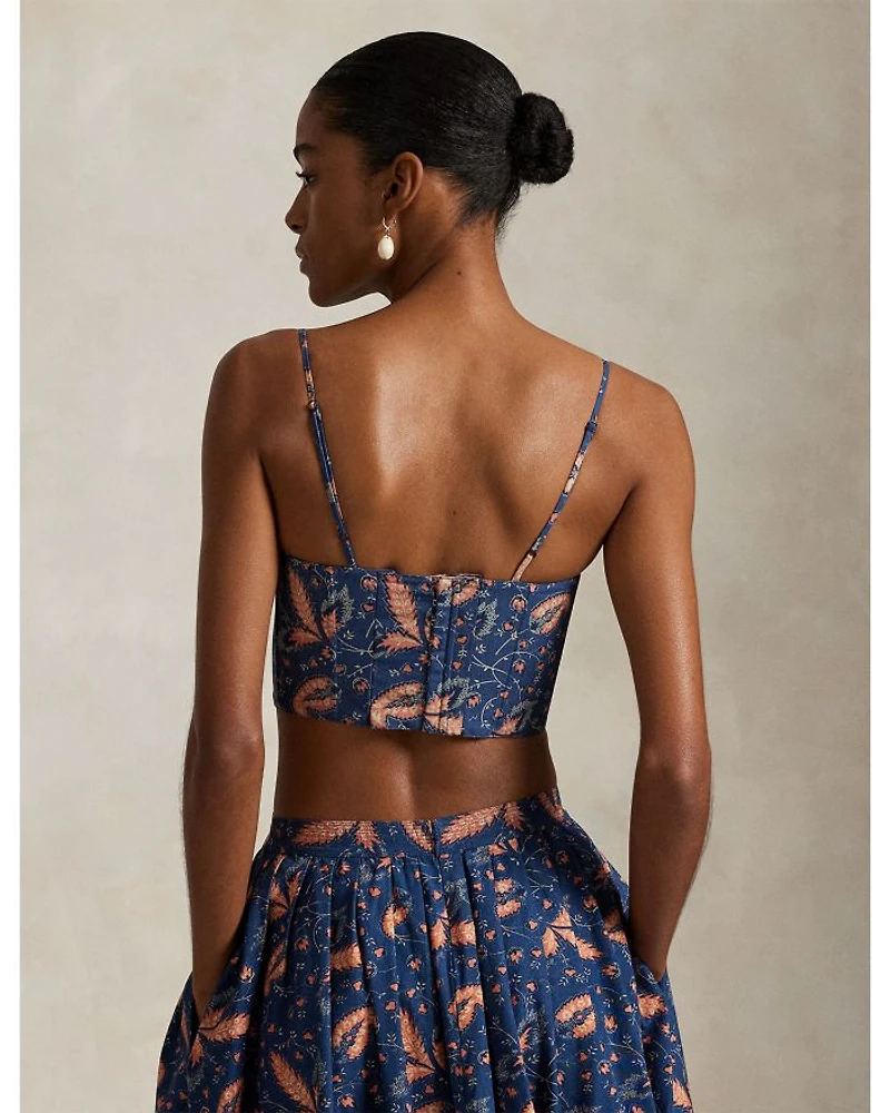 Cropped Bustier Top