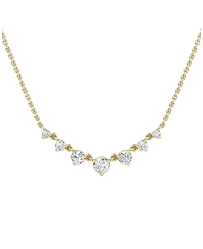 Vrai Petite Linked Tennis Necklace