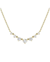 Vrai Petite Linked Tennis Necklace
