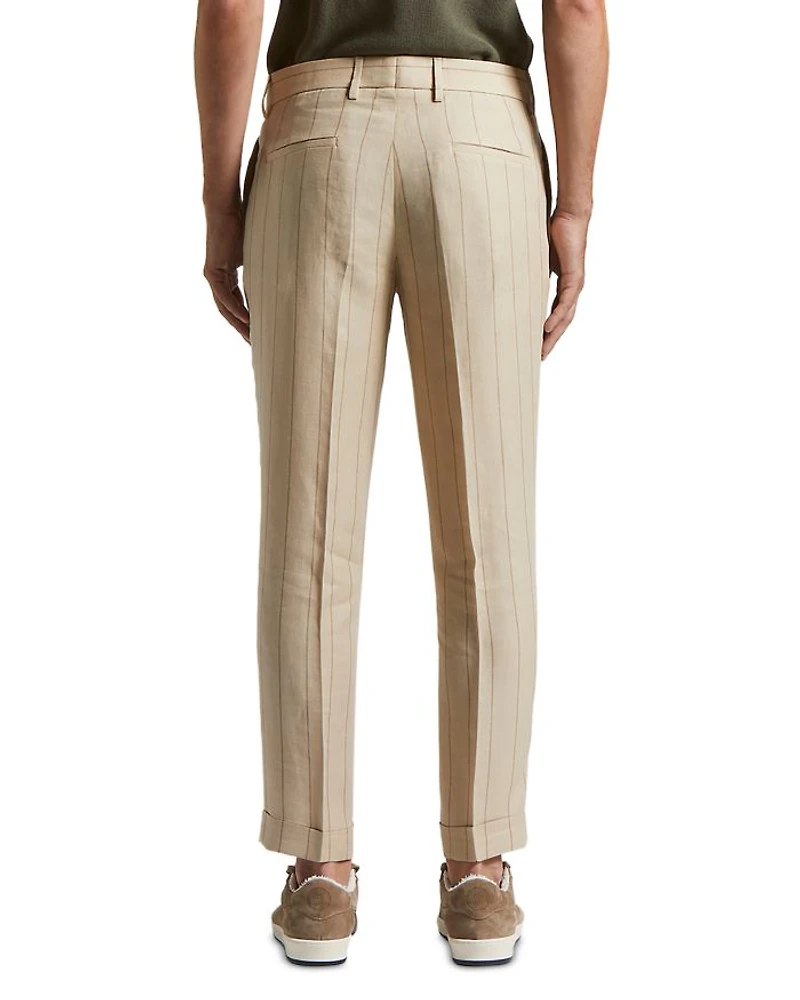 Pleated Chinos