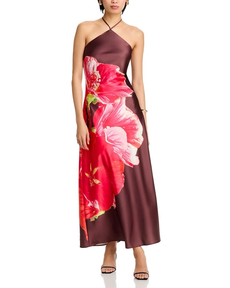 Flora Halter Dress