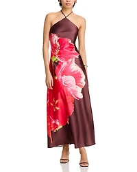 Flora Halter Dress
